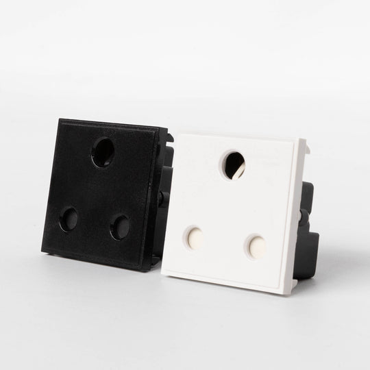 15A Round Pin Socket Modules