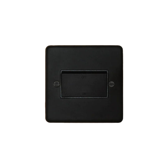 Textured Black 6A Fan Switch