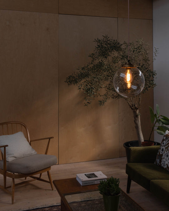 Clear Glass Globe - Large