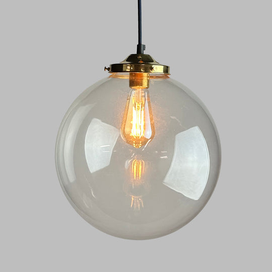 Clear Glass Globe - Large