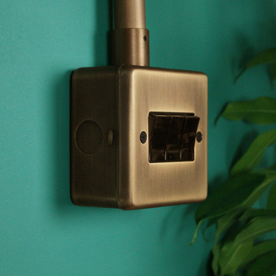 Antique Brass 3 Gang 2 Way Switch