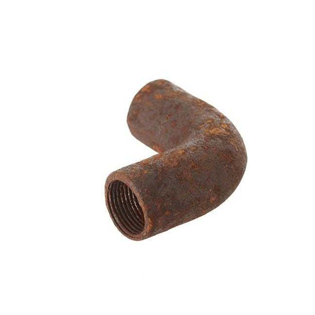 20mm Conduit Solid Elbow - Rust