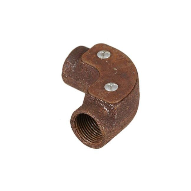 20mm Conduit Inspection Elbow - Rust