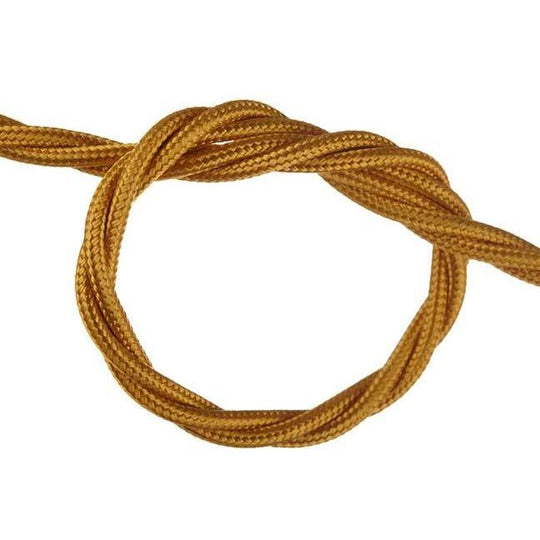 Celtic Gold Twisted Fabric Cable