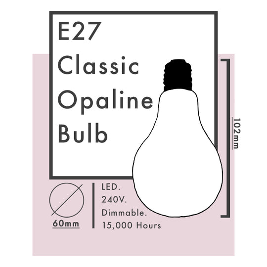 E27 / B22 LED Classic Opaline