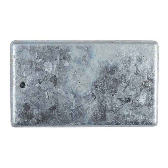 Galvanised Double Blank Plate