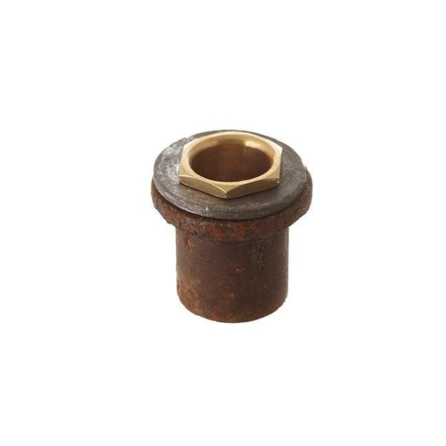 20mm Flanged Coupler - Rust