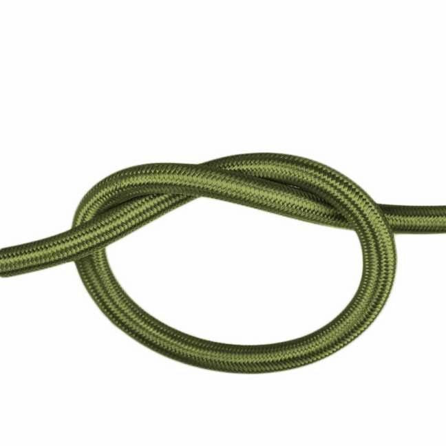 Green Round Fabric Cable