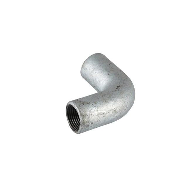 20mm Conduit Solid Elbow - Galvanised