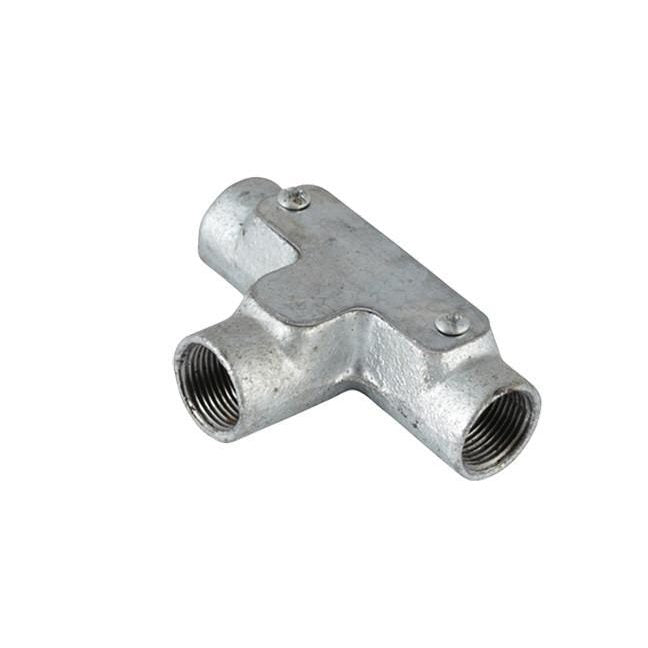 20mm Conduit Inspection Tee - Galvanised