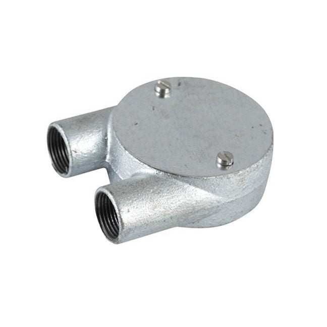 20mm Conduit U Box - Galvanised