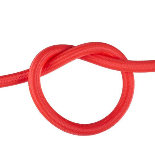 Fluorescent Pink Round Fabric Cable