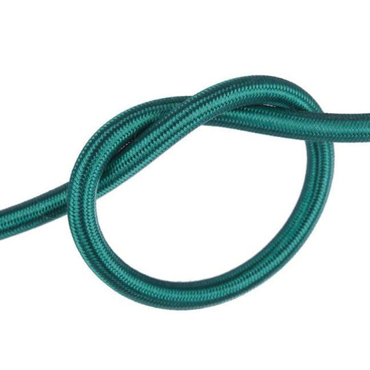 Teal Round Fabric Cable