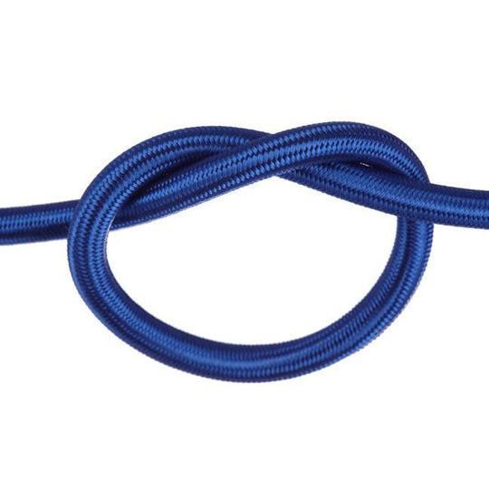 Royal Blue Round Fabric Cable