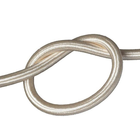Cream Round Fabric Cable