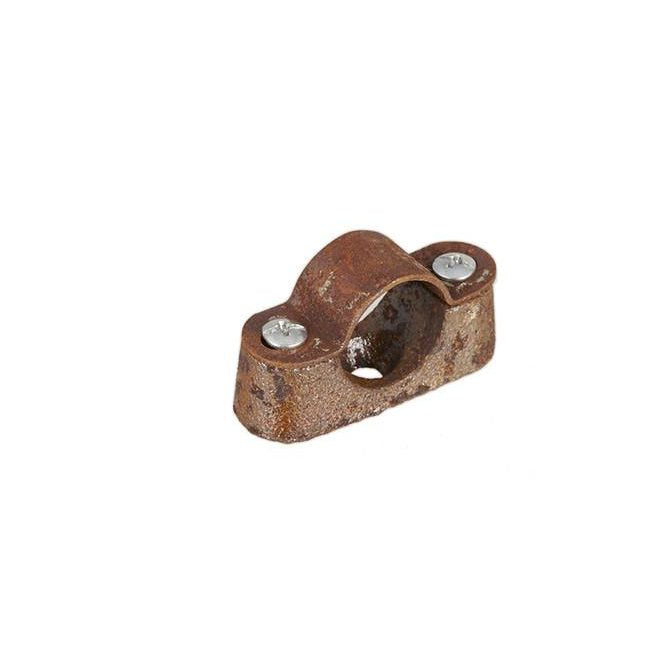 20mm Conduit Distance Saddle - Rust