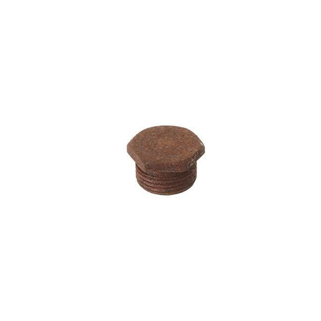 20mm Hex Male Stop End - Rust