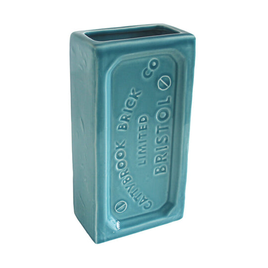 Bristol Brick Vase Turquoise