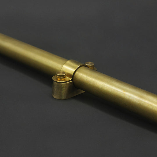 20mm Conduit Saddle - Raw Brass