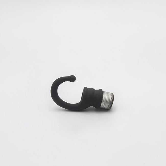 20mm Male Hook - Textured Black