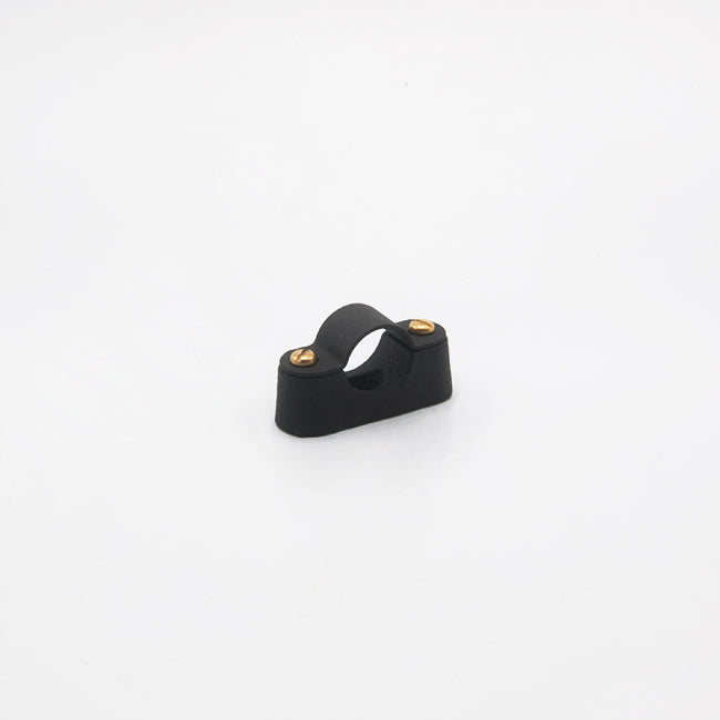 20mm Conduit Distance Saddle - Textured Black