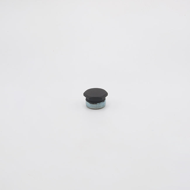 20mm Hex Male Stop End - Textured Black