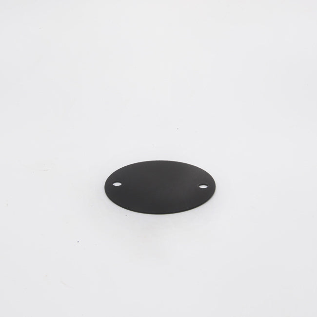 20mm Conduit Box Lid - Textured Black