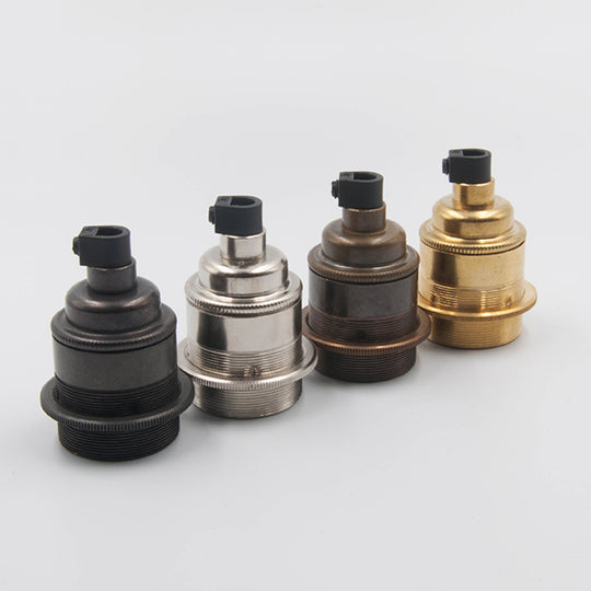 E27 Period Bulb Holders with Cord Grip