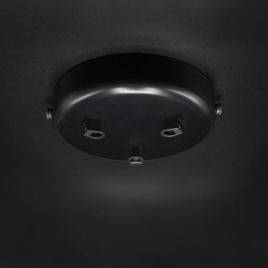 Multi Outlet Ceiling Roses - Black