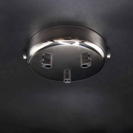 Multi Outlet Ceiling Roses - Polished Nickel