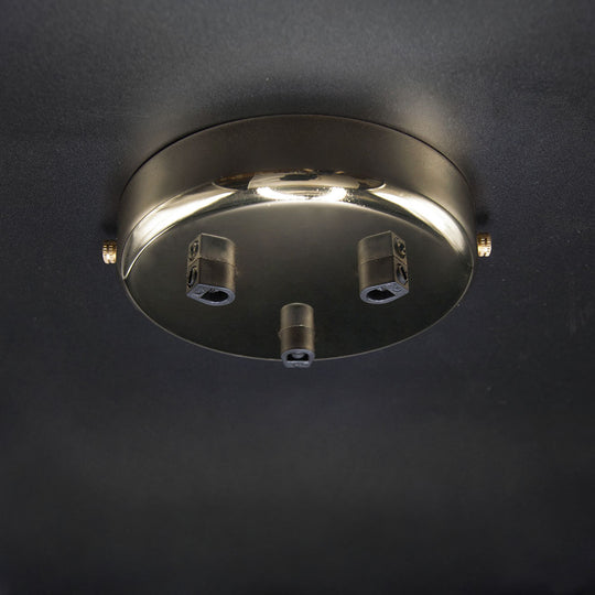 Multi Outlet Ceiling Roses - Polished Brass