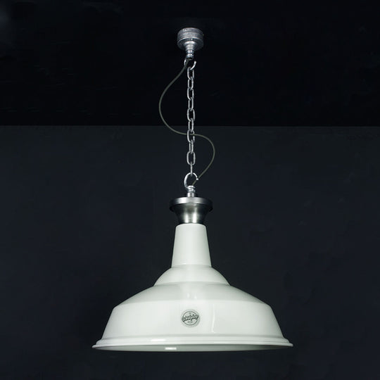 420mm Trafalgar Enamel Shade - White