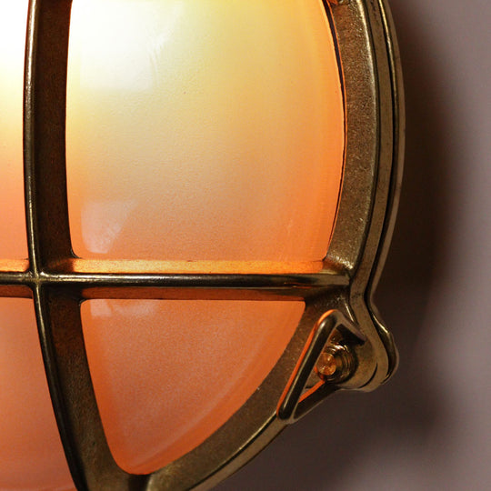 Brass Round Bulkhead
