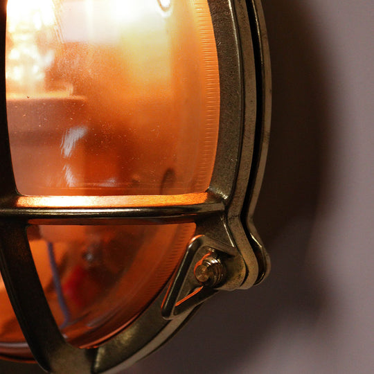 Brass Round Bulkhead