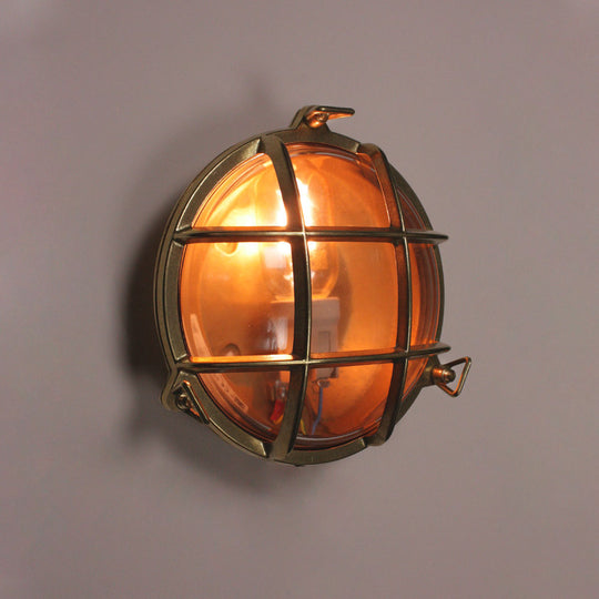 Brass Round Bulkhead