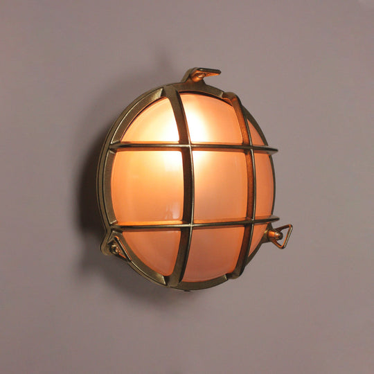 Brass Round Bulkhead