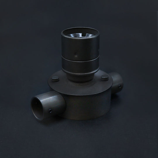 E27 Period Fixed Ceiling Light - Dark Bronze