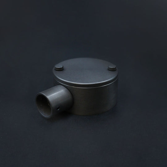 20mm Conduit End Box - Dark Bronze