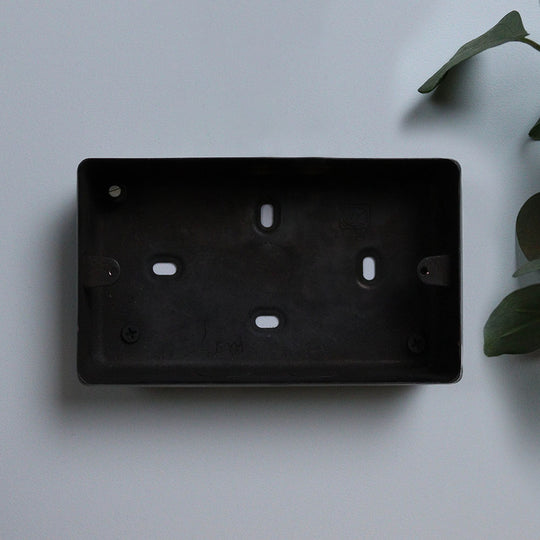 Dark Bronze Double Back Box