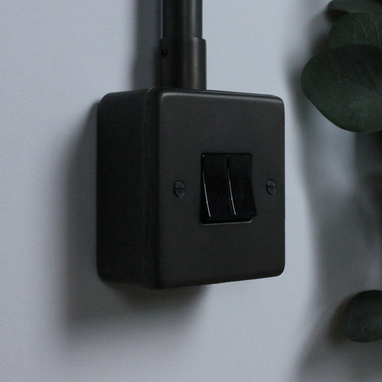 Dark Bronze 2 Gang 2 Way Switch.