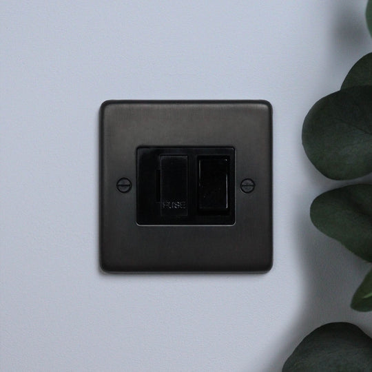 Dark Bronze Switched Fused Connection Unit