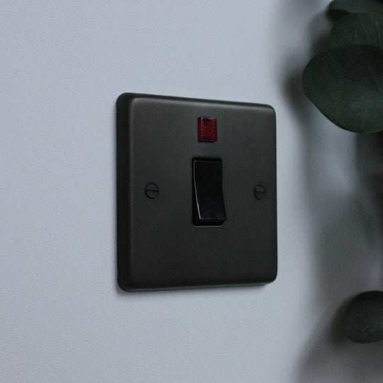 Dark Bronze 20A Double Pole Switch