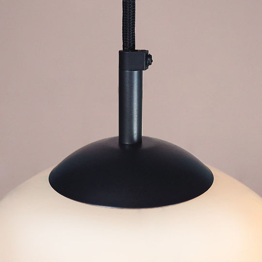 Opaline Shade Pendant Set - Small