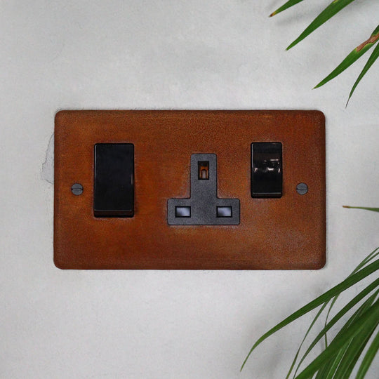 Rusted 45A Cooker Switch with Socket