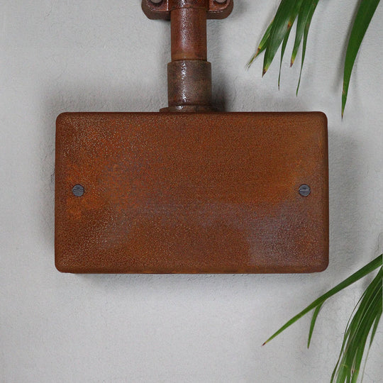 Rusted Double Blank Plate