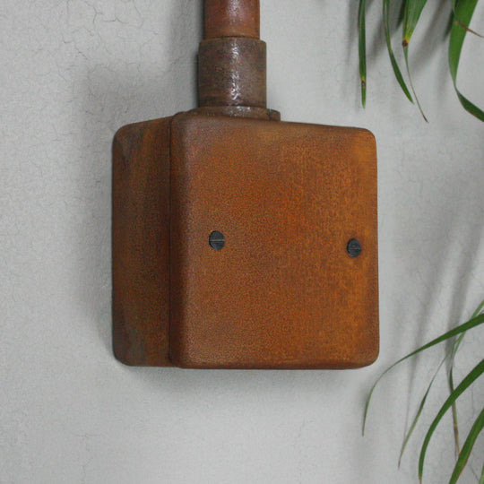 Rusted Single Blank Plate