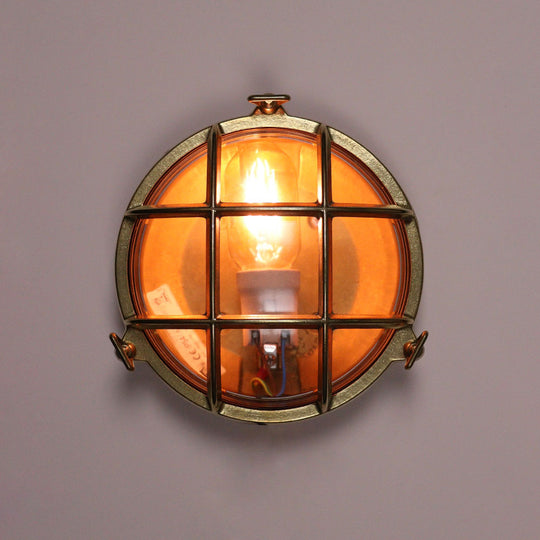 Brass Round Bulkhead