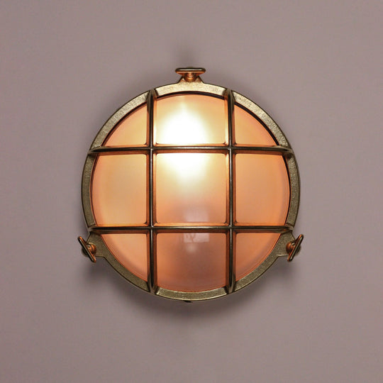 Brass Round Bulkhead