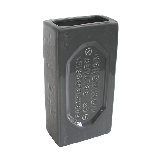 Birmingham Brick Vase Grey