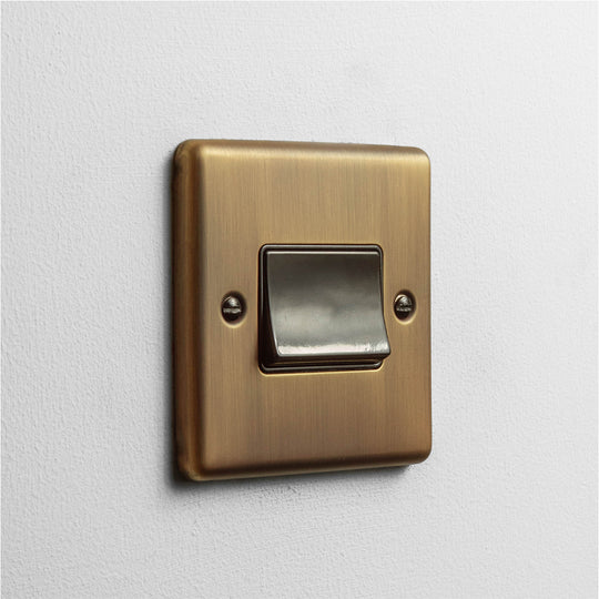 Antique Brass 6A Fan Switch